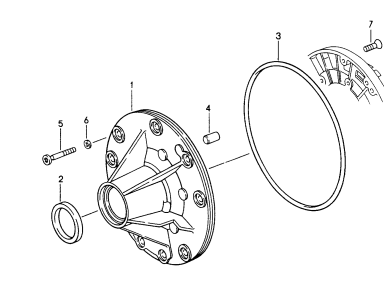 joint pompe huile Porsche tip